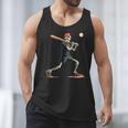Skeleton Baseball Halloween Costume Men Boys Kids Men Tank Top