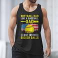 Softball Dad Like A Baseball Dad But Bigger Balls Back Men Tank Top Softball Dad Like A Baseball Dad But Bigger Balls Back Men Tank Top
