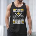 Softball Dad Like a Baseball Dad With Bigger Balls Softball Men Tank Top Softball Dad Like a Baseball Dad With Bigger Balls Softball Men Tank Top