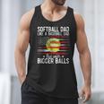 Softball Dad Just Like A Baseball Dad But With Bigger Balls Men Tank Top Softball Dad Just Like A Baseball Dad But With Bigger Balls Men Tank Top
