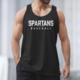 Spartans Baseball Inspired Men Tank Top