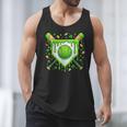 St Patrick Day Baseball Drip Ice Cream Boys Men Men Tank Top