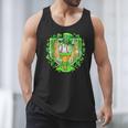 St Patrick Day Baseball Drip Ice Cream Baseball Home Plate Men Tank Top St Patrick Day Baseball Drip Ice Cream Baseball Home Plate Men Tank Top