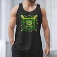 St Patricks Day Baseball Ice Cream Shamrock Baseball Player Men Tank Top St Patricks Day Baseball Ice Cream Shamrock Baseball Player Men Tank Top