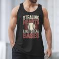 Stealing Hearts Like I Steal Bases Baseball Valentine Retro Men Tank Top Stealing Hearts Like I Steal Bases Baseball Valentine Retro Men Tank Top
