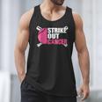 Strike Out Cancer Breast Cancer Awareness Baseball Warrior Men Tank Top Strike Out Cancer Breast Cancer Awareness Baseball Warrior Men Tank Top