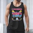 I Survived 100 Days Of School Baseball Cream Drip Boys Men Tank Top I Survived 100 Days Of School Baseball Cream Drip Boys Men Tank Top