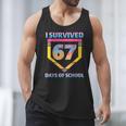 I Survived 67 Days Of School Baseball Trend For Boys Girls Men Tank Top