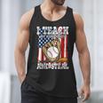 I Teach My Kids To Hit And Steal Baseball Dad American Flag Men Tank Top I Teach My Kids To Hit And Steal Baseball Dad American Flag Men Tank Top