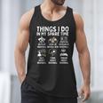 Things I Do In My Spare Time Baseball Lover Men Tank Top
