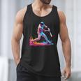 Tie Dye Baseball Dad Fathers Day Men Tank Top Tie Dye Baseball Dad Fathers Day Men Tank Top
