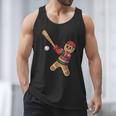 Ugly Christmas Sweater Gingerbread Baseball Toddler Kids Men Tank Top