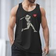 Valentines Day Baseball Batter Silhouette Heart Men Boy Kids Men Tank Top Valentines Day Baseball Batter Silhouette Heart Men Boy Kids Men Tank Top