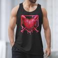 Valentines Day Baseball Red Heart Dab Boys Girls Kids Men Tank Top Valentines Day Baseball Red Heart Dab Boys Girls Kids Men Tank Top