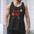 Valentines Day Baseball Red Heart Love Boys Kids Tee Men Tank Top Valentines Day Baseball Red Heart Love Boys Kids Tee Men Tank Top