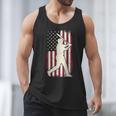 Vintage American Flag Baseball Batter Patriotic Home Run Men Tank Top Vintage American Flag Baseball Batter Patriotic Home Run Men Tank Top