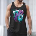 Vintage Baseball 76 Number Men Tank Top