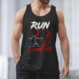 Vintage Baseball Catcher Boys Go Ahead Run I Dare You Men Tank Top