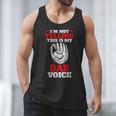 Vintage I'm Not Yelling This Is My Baseball Dad Voice Men Tank Top