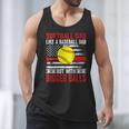 Vintage Softball Dad Like A Baseball Dad US Flag Men Tank Top Vintage Softball Dad Like A Baseball Dad US Flag Men Tank Top