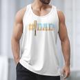1 Dad Baseball Ice Cream Drip Fathers Day Baseball Daddy Premium Men Tank Top