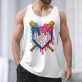 Baseball Boys Ice Cream Drip Baseball Men Tank Top
