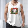 Baseball Christmas Scoreboard Celebration Premium Tri-Blend Men Tank Top