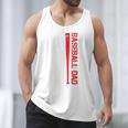 Baseball Dad Baseball American US Flag Baseball Sport Team Premium Men Tank Top