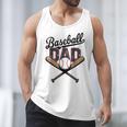 Baseball Dad For Father's Day Game Day Celebration Men Tank Top Baseball Dad For Father's Day Game Day Celebration Men Tank Top