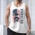 Baseball Dad Flag Tee I Raised Mine Ballpark Dad Men Tank Top