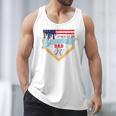 Baseball Dad Ice Cream Drip Father American Flag 4th Of July Men Tank Top Baseball Dad Ice Cream Drip Father American Flag 4th Of July Men Tank Top