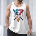 Baseball Ice Cream Drip 67 Six Seven Gen Alpha Slang Meme Men Tank Top Baseball Ice Cream Drip 67 Six Seven Gen Alpha Slang Meme Men Tank Top