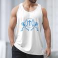 Boys Baseball Christian-Shirt Softball I Can Do All Things Men Tank Top