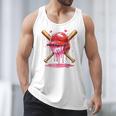 Boys Valentine Day Baseball Helmet Drip Ice-Cream Youth Kids Men Tank Top Boys Valentine Day Baseball Helmet Drip Ice-Cream Youth Kids Men Tank Top