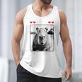 Capybara Love Valentines Day Cute Animal Hearts Raglan Baseball Tee Men Tank Top