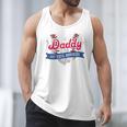 Daddy Of The Rookie Baseball Dad Retro Love Heart Birthday Premium Men Tank Top