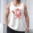 Drippy Baseball Mascot Valentine Heart Glasses Cartoon Men Tank Top Drippy Baseball Mascot Valentine Heart Glasses Cartoon Men Tank Top