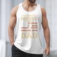 My Favorite Baseball Player Calls Me Dad Baseball Dad Premium Tri-Blend Men Tank Top
