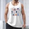 Game Day Baseball Lover Coquette Bow Girl Women Kid Mom Mama Men Tank Top
