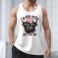 I'm Head Heffa Just Ask Me Bossy Highland Cow Baseball Cap Men Tank Top I'm Head Heffa Just Ask Me Bossy Highland Cow Baseball Cap Men Tank Top