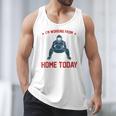 I'm Working From Home Today Baseball Lover Men Women Men Tank Top