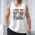 Kids I Just Hit 100 Days Boys 100 Days Of School Baseball Kids Men Tank Top