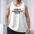 I Love Hot Baseball Dads Heart Men Tank Top I Love Hot Baseball Dads Heart Men Tank Top