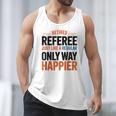 Retired Basketball Referee For Baseball Refs Men Tank Top