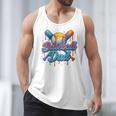 Retro Baseball Dad Dripping Ice Cream Father's Day Men Tank Top Retro Baseball Dad Dripping Ice Cream Father's Day Men Tank Top