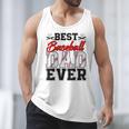 Retro Best Baseball Dad Ever Daddy Happy Fathers Day Men Men Tank Top