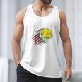 Softball Dad Like a Baseball Dad With Bigger Balls Premium Men Tank Top