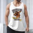 Stoneage Caveman Neolithic History Baseball Dad Father Premium Men Tank Top