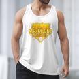 Strike Out Childhood Cancer Boys Baseball Drip Gold Ribbon Men Tank Top Strike Out Childhood Cancer Boys Baseball Drip Gold Ribbon Men Tank Top
