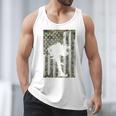 Vintage Baseball US Camouflage Flag Tee Baseball Dad Player Premium Tri-Blend Men Tank Top